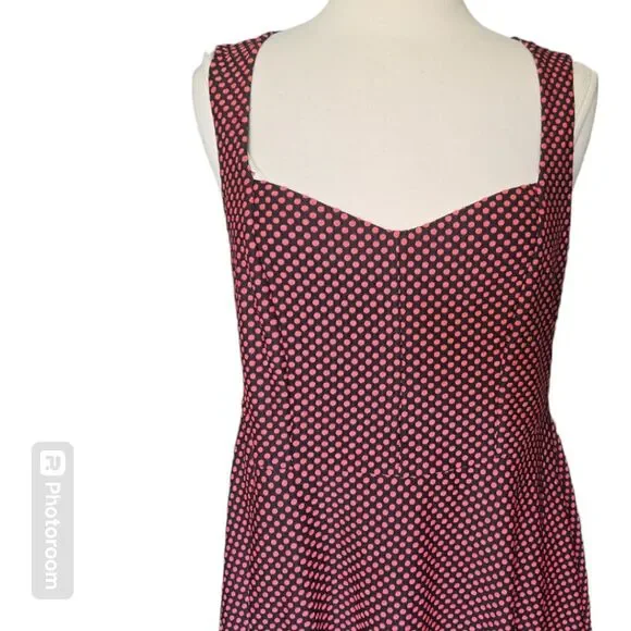 Torrid Jacquard Polka Dot Skater Dress - L - Picture 2 of 10